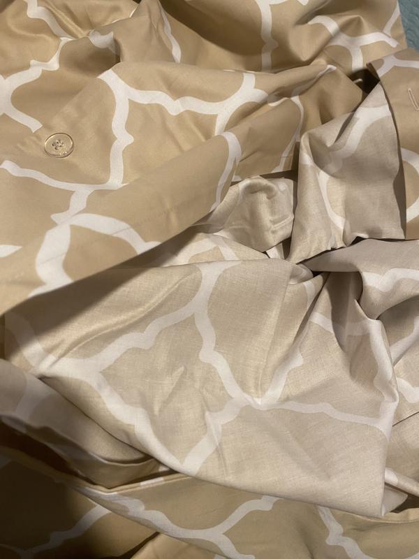 Duvet Set Charter Club Damask Designs Geometric Dove 3-Pc. Full/Queen