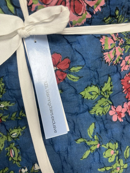 Juego de Edredón reversible floreado Aqua Home