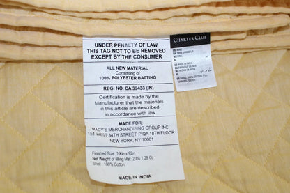 Quilt Charter Club Reversible Chambray King