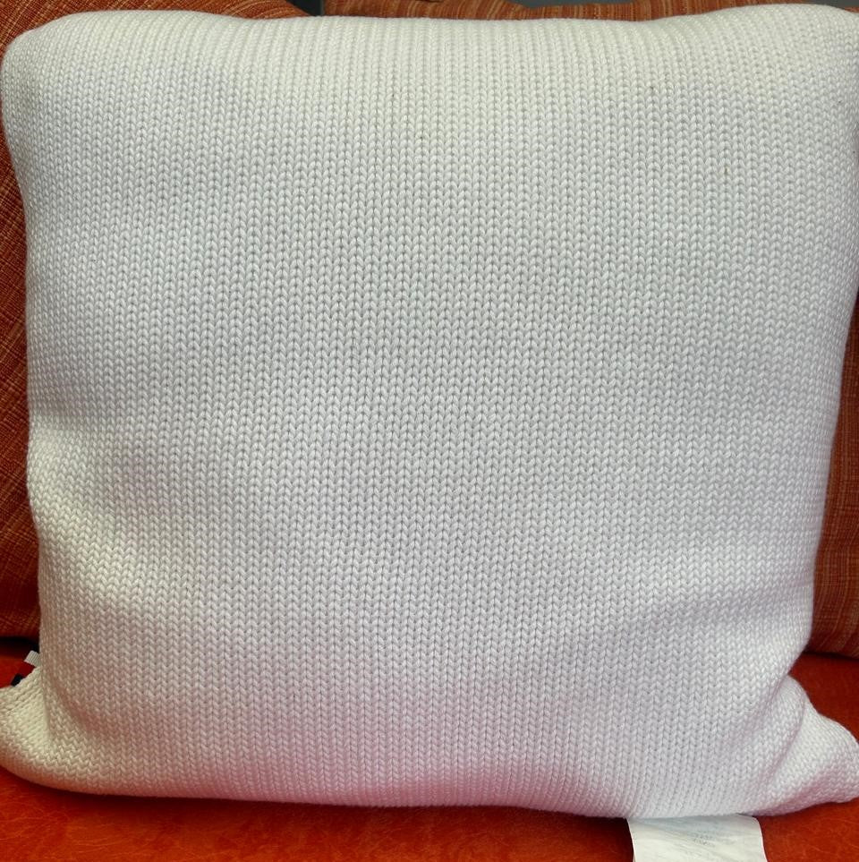 Cojin decorativo blanco Tommy Hilfiger