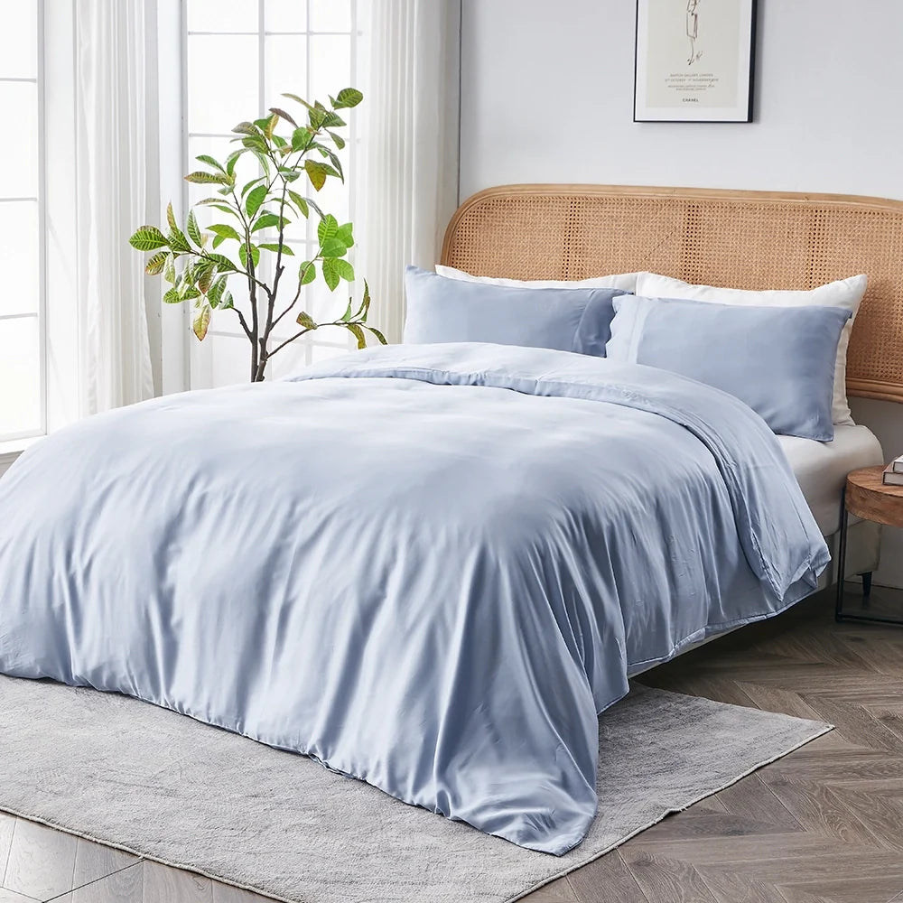 Duvet AQUA Eucaliptus Cover Set