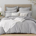 Duvet AQUA French Linen Set