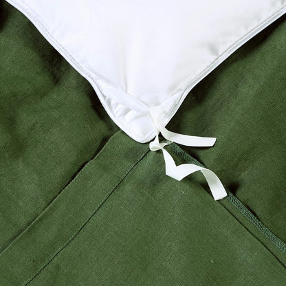 Duvet AQUA French Linen Set