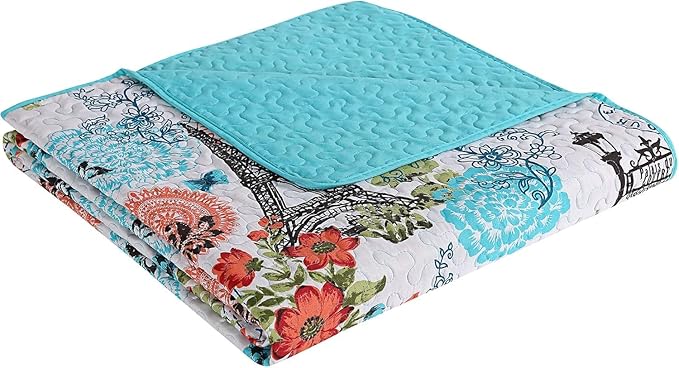 Juego de Edredón Home Eiffel Reversible 3-Pc. FullQueen