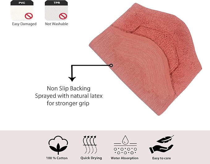 Set de alfombra para baño (4 piezas)- Home Weavers