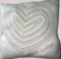 Cojín decorativo "Love Rules"