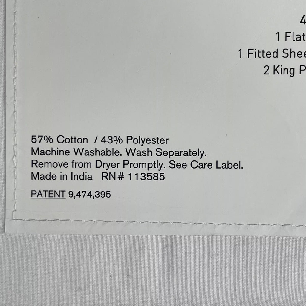 Juego de Sábana Percale de AQ Textiles