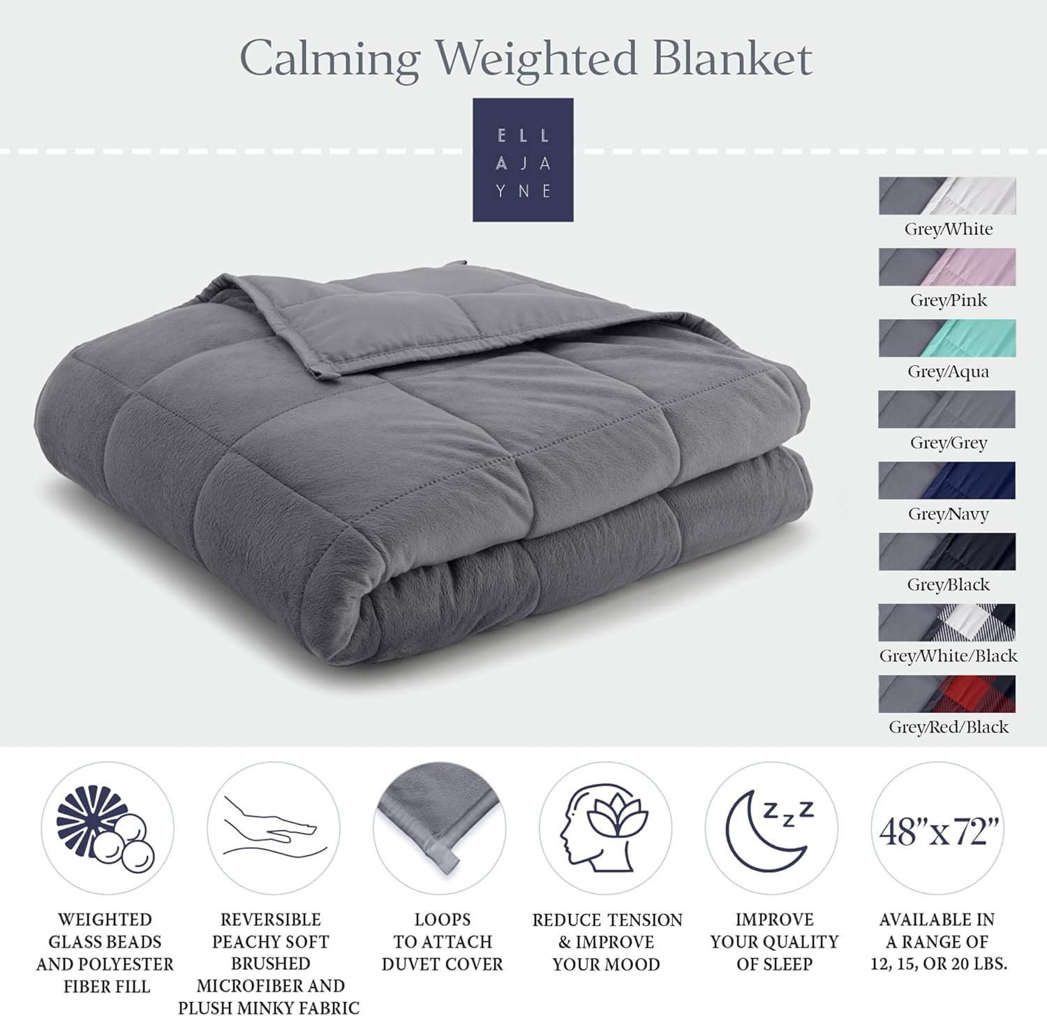 Manta reversible Ella Jayne