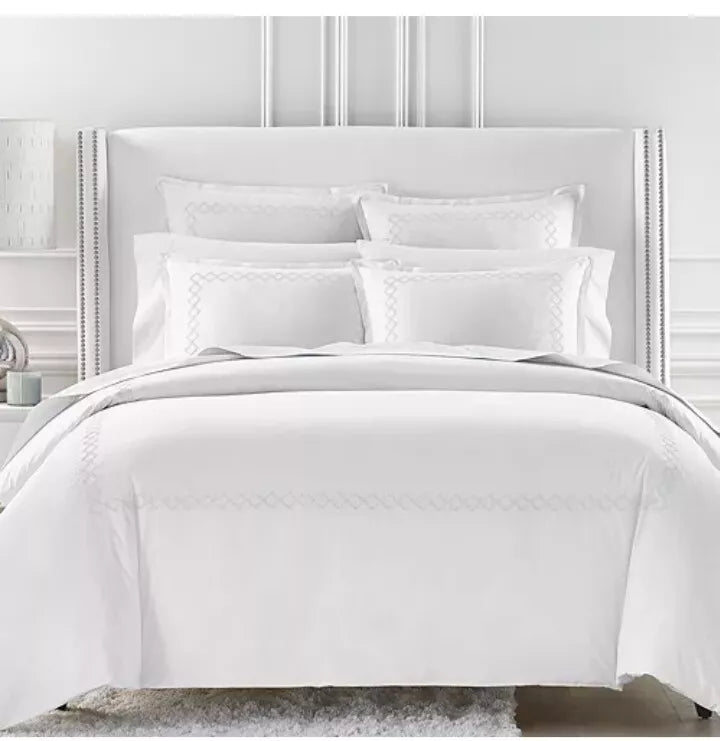 Duvet Set Sky Embroidered Percale