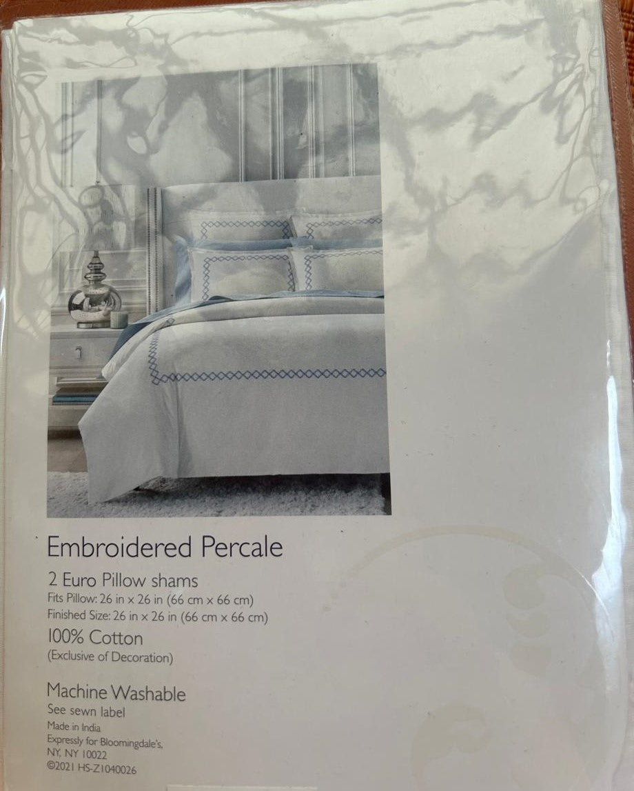 Funda Europea Sky con  bordado