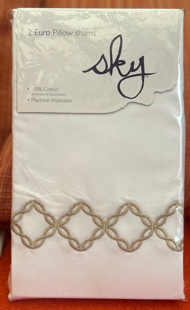 Funda Europea Sky con  bordado