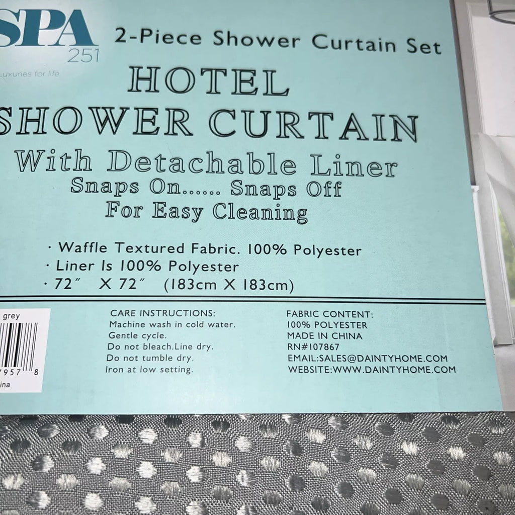 Cortina de baño SPA 2pcs.